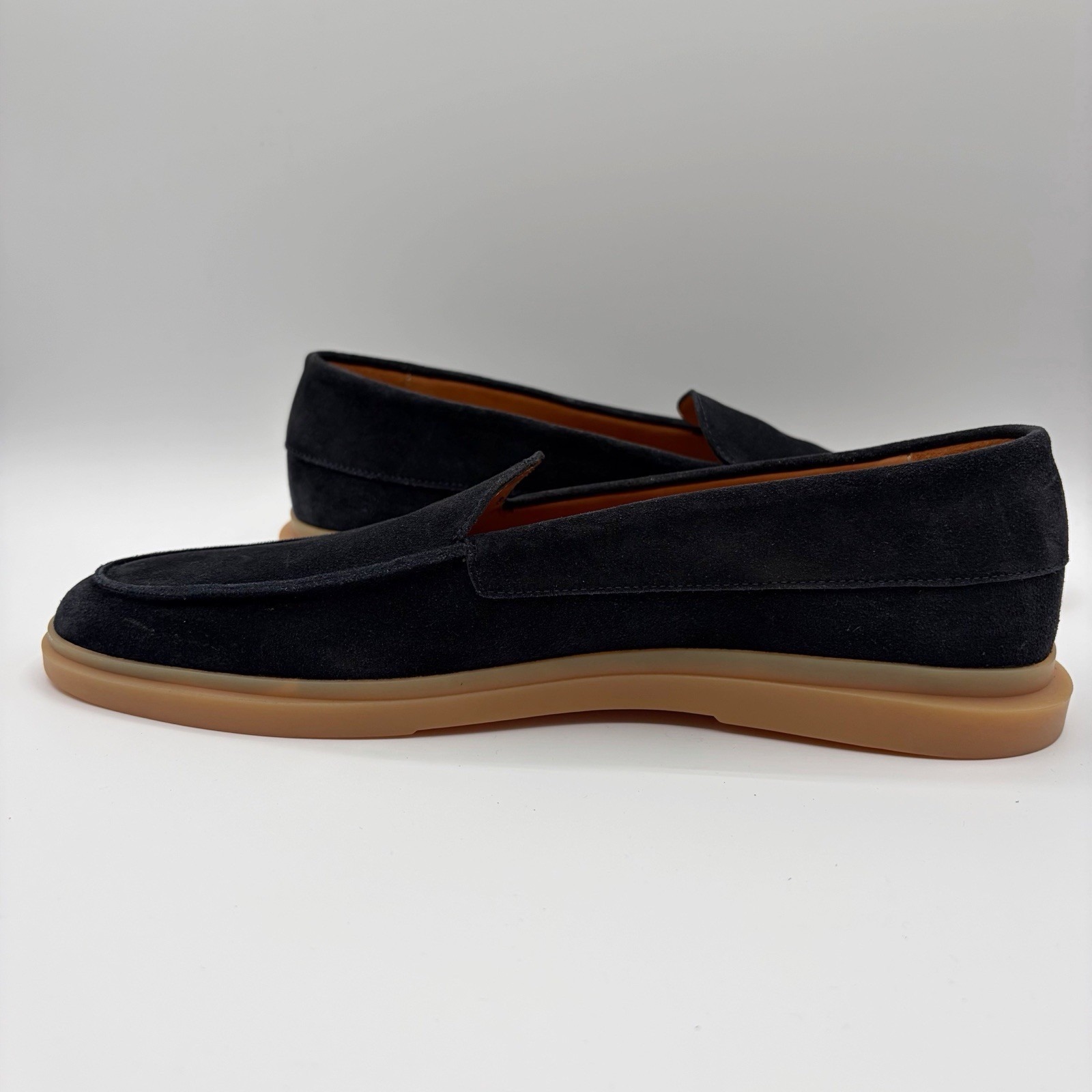 Jack Erwin Finn Black Suede Leather Loafers Men's Sz 11 Portugal Casual Slip On — image 8 of 8